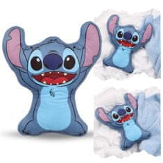 Disney DISNEY Stitch MEHKA okrasna VELURNA blazina, oblikovana blazina za otroško sobo 35x30cm OEKO-TEX 