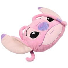 Disney DISNEY Stitch in Angel Okrasna blazina, dekorativna 3D, roza OBLIKOVANA BLAZINA 31x41 cm OEKO-TEX 
