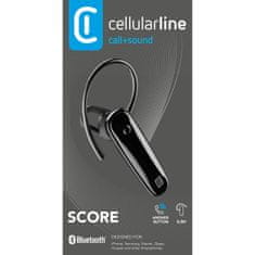 CellularLine Score Bluetooth slušalka mono, črna (BTSCOREK)