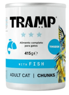 Tramp kosi ribe za odrasle mačke, 8 x 415 g