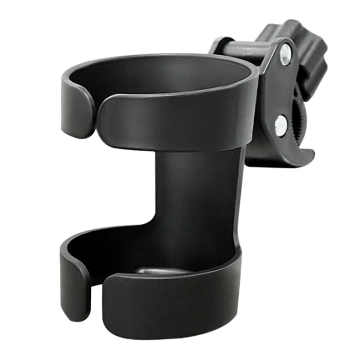 Camerazar Univerzalni Nosilec za Steklenico za Kolo in Voziček, Odporna Plastika, 10x8 cm