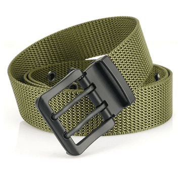 Camerazar Taktični Vojaški Pas SURVIVAL Unisex, Kovinska Sponka, Polipropilenski Najlon, 120x3.8 cm