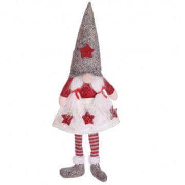 Flamenco Mystique Vračilo se božično škrat z plišem, višina 32 cm, širina 15 cm, teža 90 g
