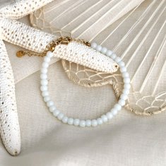 Flamenco Mystique Narukvica iz hirurške čelika s 14k pozlatom, svetlo zlatne barve, dolžina 16,5 cm + 5,5 cm regulacije