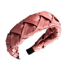 Flamenco Mystique Čelna kapa za lase O410CR, elegantna, premer 12,5 cm, širina 4 cm