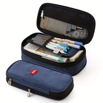 Flamenco Mystique Velik ustni dvokomorni etui, granatne barve, 100% poliester, 22,5 x 10 x 6,5 cm