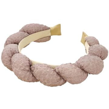 Flamenco Mystique Pleteni gosti vijolični trak, premer 12 cm, širina 4 cm