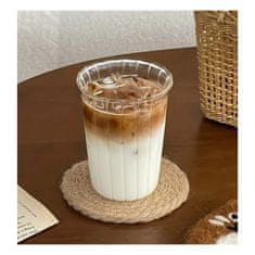 Flamenco Mystique Skodelica za kavo in napitke z utorom, mavrična, 420 ml, 12x8,5 cm