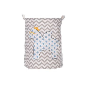 Flamenco Mystique Organizator za igrače in perilo Pegasus, bombažna platna, širina 35 cm, višina 45 cm