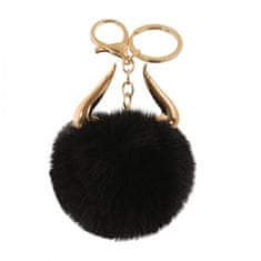 Flamenco Mystique Pritek za ključe POMPON BRL189, roza, 14 cm