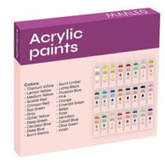 Maaleo Akrilne barve 24 kosov - 12ml. 20363