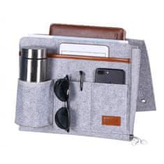 Flamenco Mystique Filcasti organizator ORM03SZ-FILC, sivi, 32x29 cm, 100% filc