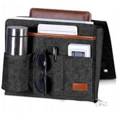 Flamenco Mystique Plsten organizator ORM03GRAF-FILC, grafitna barva, 32x29 cm