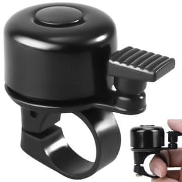 Trizand Zvonček za kolo - črn