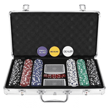Malatec Poker - komplet 300 žetonov v škatli HQ 23528