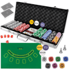 Malatec Poker - komplet 500 žetonov v kufru HQ 23529