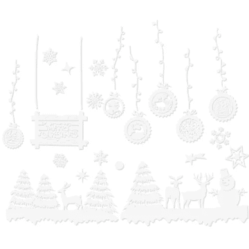 Ruhhy Božični nalepke za okna 22253