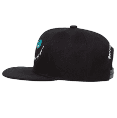 Camerazar Športna kapa Fullcap z motivom črne mačke, bombažna, enotna velikost