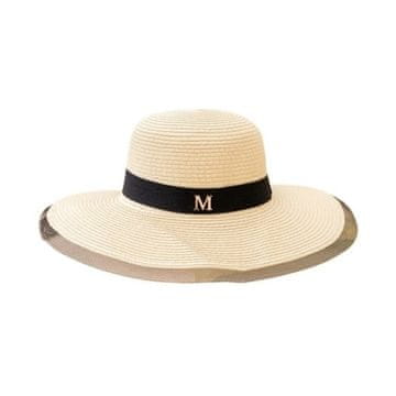 Flamenco Mystique Stylna ženska poletna plažna slamnata kapa s tilom CZ48