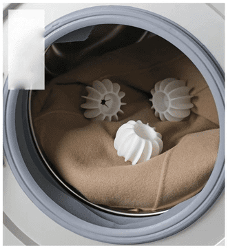 Camerazar Sklad 5 kosov kroglic za čiščenje oblačil in odstranjevanje dlak v pralnem stroju