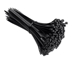 Camerazar Črne najlonaste vezne trakove 300x4,8mm 100 kosov
