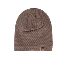 Camerazar Unisex Zimska kapa s podlogo, s krznom, siva, 100% akrilna preja, obseg 54-62 cm
