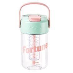 Flamenco Mystique BPA-free steklenica za vodo z košarico in slamico 600 ML Fortune BD22