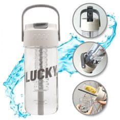 Flamenco Mystique Voda steklenica s košarico in slamico 600 ml Lucky BD31