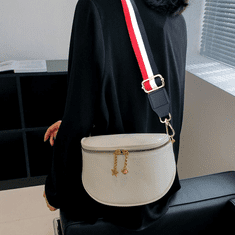 Camerazar Nastavljivi ženski pas za nahrbtnik, širok 38 mm, poliester, zlat kovinski deli