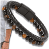 Camerazar Moški bracelet z naravnimi kamni