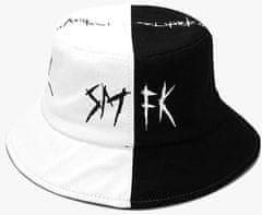 Camerazar Graffiti Klobuk BUCKET HAT, Univerzalna Velikost, Poliester in Bombaž, Črno-bela Barva