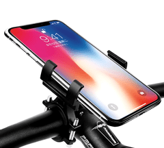 Camerazar Univerzalni nosilec telefona za krmilo kolesa, aluminijasta zlitina, za telefone 3,5-6,5 palca