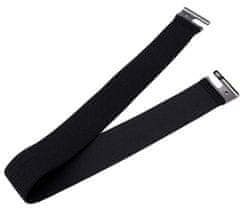 Camerazar Elastični ženski pas, črn, sintetični material, 60-85 cm
