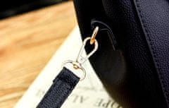 Camerazar Nastavljiv trak za torbico iz ekološke usnje, črna, največja dolžina 120 cm