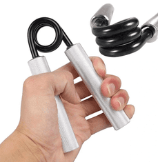 Camerazar Trenažer za vadbo rok 45 kg, aluminij in železo, dimenzije 13,4 x 10,4 x 9,5 cm