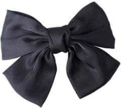 Camerazar Elegantna velika satenska obleka za lase z avtomatsko sponko, 20 cm, sijoča površina