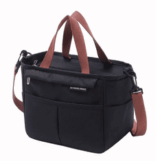 Camerazar Termo torba za hrano LUNCH BOX, vodoodporna, 23x20x15 cm, material Oxford