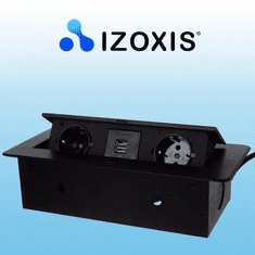 Izoxis Vtičnica skrita v mizi USB - dvojna 21446