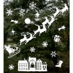 Ruhhy Božične nalepke za okna 22305