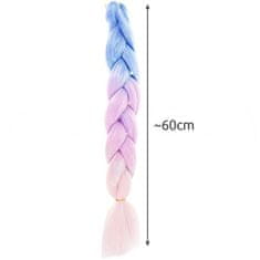 Soulima Syntetični ombre pleteni lasje 23577