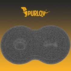Trizand Podloga pod posodo za mačko/psa Purlov 24088