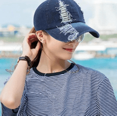 Camerazar Jeans baseball kapa s univerzalno obrabljeno usnje