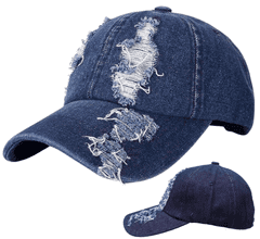 Camerazar Jeans baseball kapa s univerzalno obrabljeno usnje