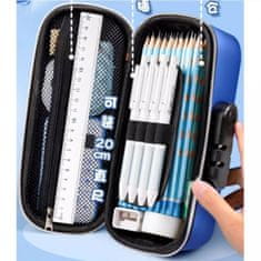 Flamenco Mystique Velik multifunkcijski pencil case s kodeksom zaklepanja RAKETA PR11