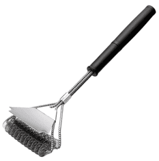 Camerazar Žaroodporna nerjaveča jeklena ščetka za žar 2 v 1