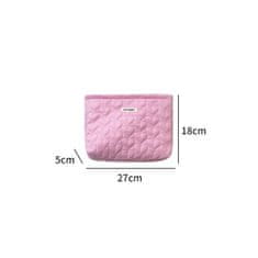 Flamenco Mystique Prešita kozmetična torbica srce 27 x 5 x 18 cm KS120CZ