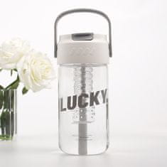 Flamenco Mystique Lahka za vodo z mrežico in slamico 800 ml Lucky BD36