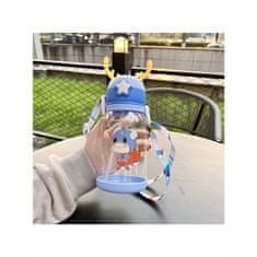 Flamenco Mystique Dječja boca za vodu s slamkom 600 ml BD30N