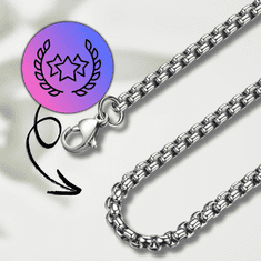 Camerazar Nordijski amulet vikinga s Poseidonovim tridentom iz kirurškega jekla