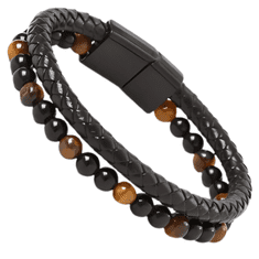 Camerazar Moški bracelet z naravnimi kamni